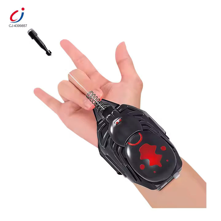 Chengji cosplay launcher wrist toys pretend super man safety games educational electric plastic web shooter toy
