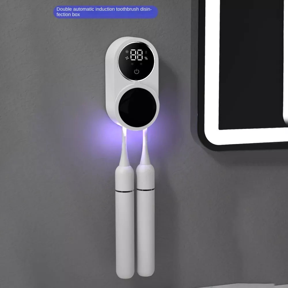 Flip-top Toothbrush Holder UV Toothbrush Rack Toothbrush Sterilizer Toothbrush